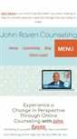 Mobile Screenshot of johnravencounseling.com