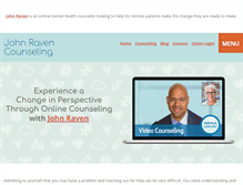 Tablet Screenshot of johnravencounseling.com